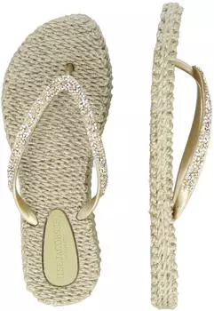 Ilse Jacobsen Cheerful01 Flip Flops Glitter platin/silber/gold