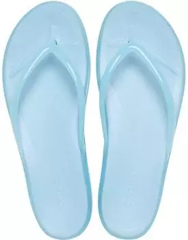 Crocs Miami Jelly Round Toe Flip sky blue jelly