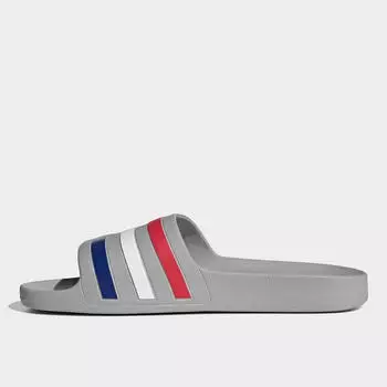 Adidas Adilette Aqua grey two/mystery ink/pure ruby