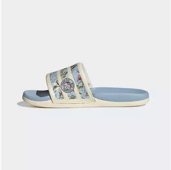Adidas Adilette Comfort Slides 2.0 ecru tint/clear sky/auburn