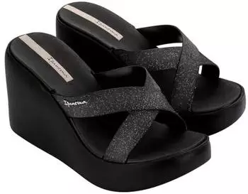 Ipanema High Fashion II Slide Platform beige metallic