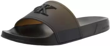 Calvin Klein Sandals with Logo triple black