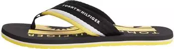 Tommy Hilfiger Patch Hilfiger Beach Sandal schwarz