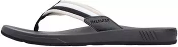 Tommy Hilfiger Toe Post Sandals with Contoured Footbed schwarz