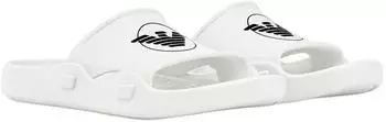 Emporio Armani Men's Bath Slippers white