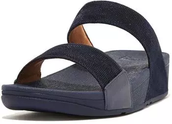 FitWear Lulu Glitz Slides blau