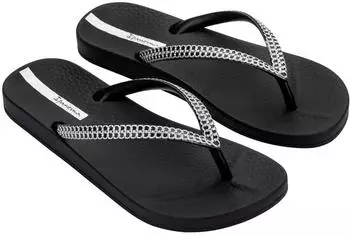 Ipanema MESH X FEM Flip Flops schwarz/silber