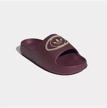 Adidas Adilette 00s Slide maroon/khaki three