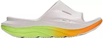 Hoka Ora Recovery Slide 3 white/neon yuzu