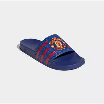 Adidas TREFOIL SLIDE Sandal royal blau/mufc rot