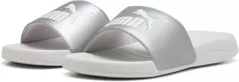 Puma Popcat 20 Metallic Glam Women's Sandals silberne feder