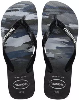 Havaianas Slim Logo Metallic schwarz/wei&szlig;