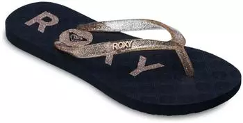 Roxy Rg Viva Sparkle Sandal schwarz/gold