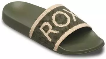 Roxy Slippy Knit Sandale winter moss