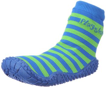Playshoes Aqua-Socke Streifen blau/grün