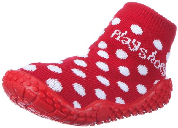 Playshoes Aqua-Socke Punkte rot