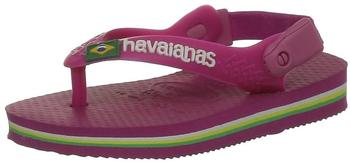 Havaianas Baby Brasil Logo super pink