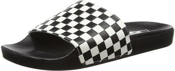 Vans Mens Slide-On checkerboard white