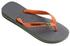 Havaianas Brasil Logo steel grey/neon orange