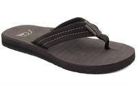 Quiksilver AQYL100030-CTK0-13, Quiksilver Carver Suede Flip-flops Demitasse...