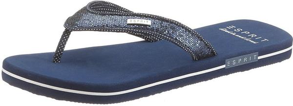 Esprit Glitter Thongs navy