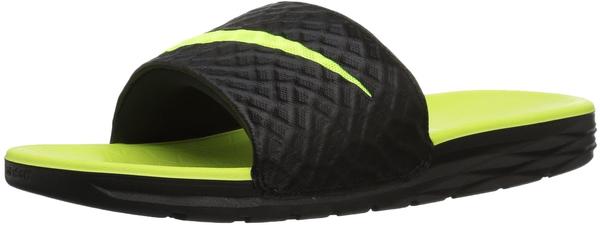 Nike Benassi Solarsoft (705474) black/yellow
