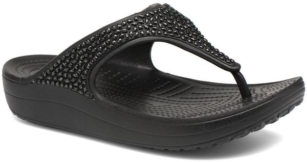 Crocs Sloane Embellished Flip Women black/black