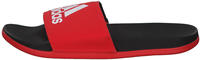 Adidas Adilette Cloudfoam Plus Logo Slides active red/cloud white/core black