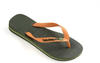 Havaianas Brasil Logo green olive/vibrant orange