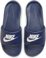 Nike CN9675-401, Nike - Victori One Slide - Sneaker blau / wei&szlig; Herren