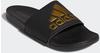 Adidas Adilette Cloudfoam Plus Logo Slides core black/gold metallic/core black
