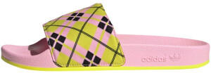 Adidas Adilette W true pink/acid yellow/core black