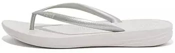 FitWear IQUSHION Ergonomic Flip-Flops silver