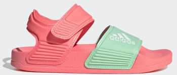 Adidas Kids Adilette Sandals (GW0345) Acid Red/Cloud White/Pulse Mint