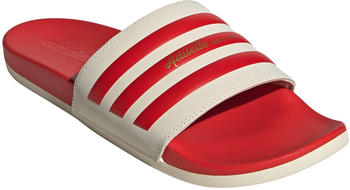 Adidas Comfort Adilette wonder white/vivid red/gold metallic