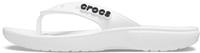 Crocs Zehentrenner "Classic" in Wei&szlig;, Gr&ouml;&szlig;e 45/46, Herren