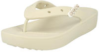 Crocs 207714-2Y2-W8, Crocs Classic Platform Flip Flops Beige EU 38-39 Frau Bone