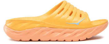 Hoka Ora Recovery Slide Women amber yellow/shell coral