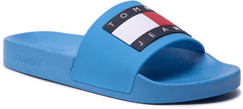 Tommy Hilfiger Badge Slides (EN0EN01889) blue crush
