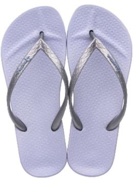 Ipanema Shoes Anatomic Tan Fem lilac/silver
