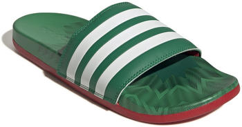 Adidas Comfort Adilette vivid green/cloud white/scarlet