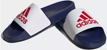 Adidas Adilette Shower cloud white/better scarlet/victory blue