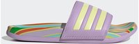 Adidas Adilette Cloudfoam Plus Stripes purple glow/pearl citrine/purple glow