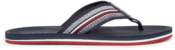 Tommy Hilfiger Comfort Corporate Beach Sandal (FM0FM04616) desert sky