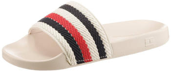 Tommy Hilfiger Essential Pool Slide (FW0FW07151) feather white