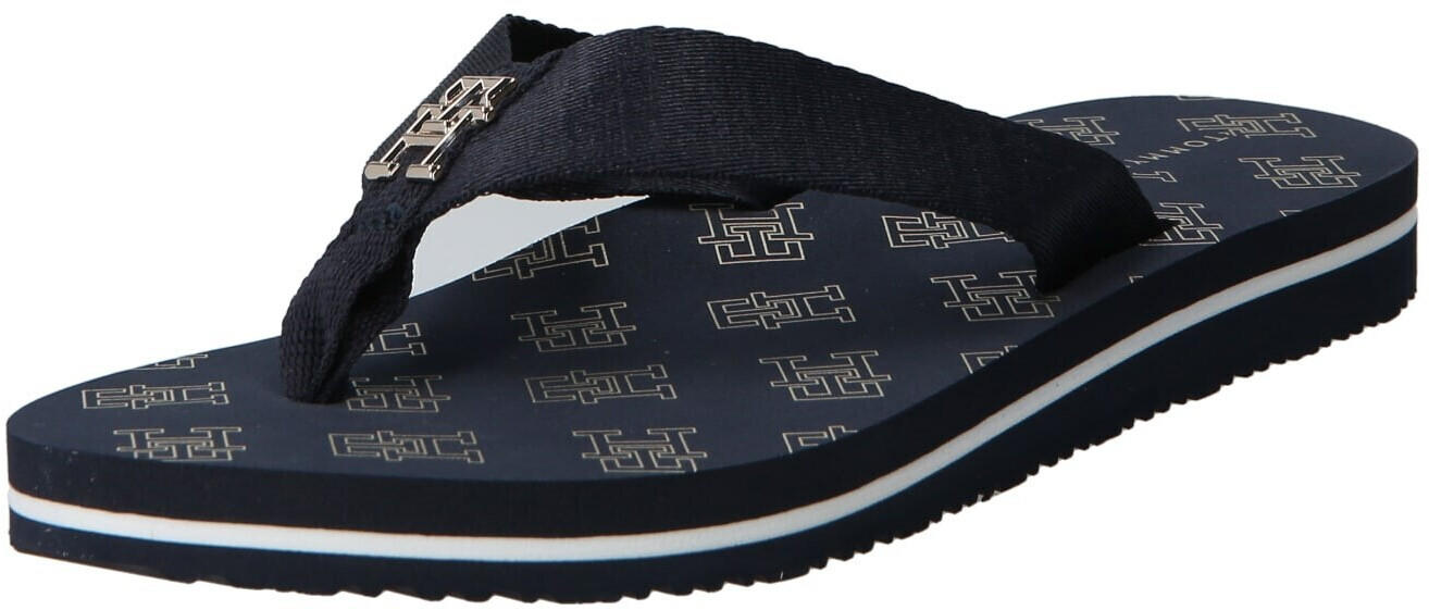 Tommy Hilfiger Th Elevated Flip Flop (FW0FW07420) space blue Test TOP