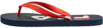 Fila Troy Slipper (FFM0007) dress blues/high risk red