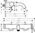 Hansgrohe Tecturis S Einhebel-Wannenmischer chrom (73422000)