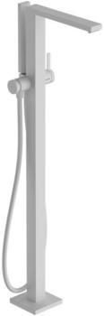 Hansgrohe Tecturis E Einhebel-Wannenmischer bodenstehend mattwei&szlig; (73445700)