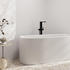 Hansgrohe Tecturis E Einhebel-Wannenmischer bodenstehend mattschwarz (73445670)